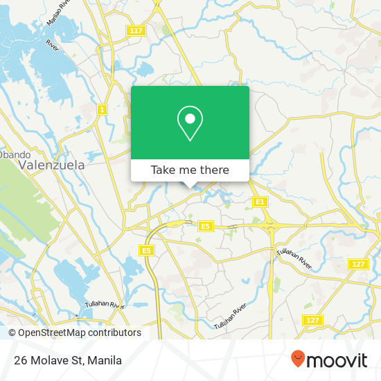26 Molave St map