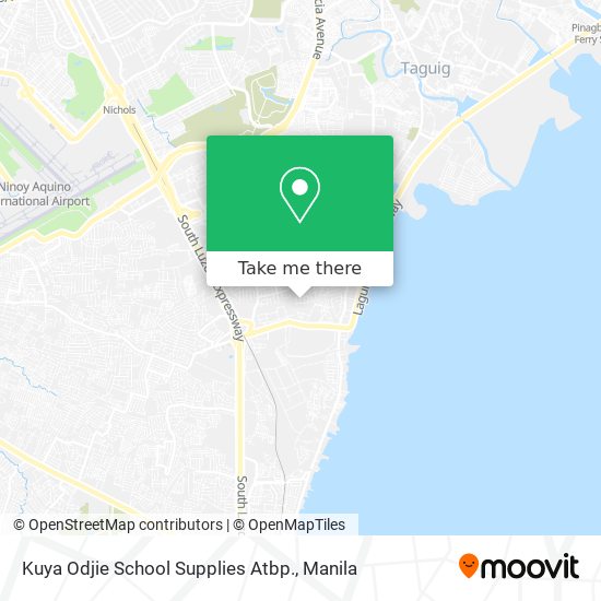 Kuya Odjie School Supplies Atbp. map
