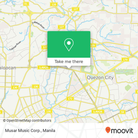 Musar Music Corp. map