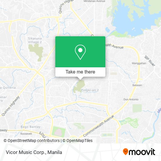 Vicor Music Corp. map