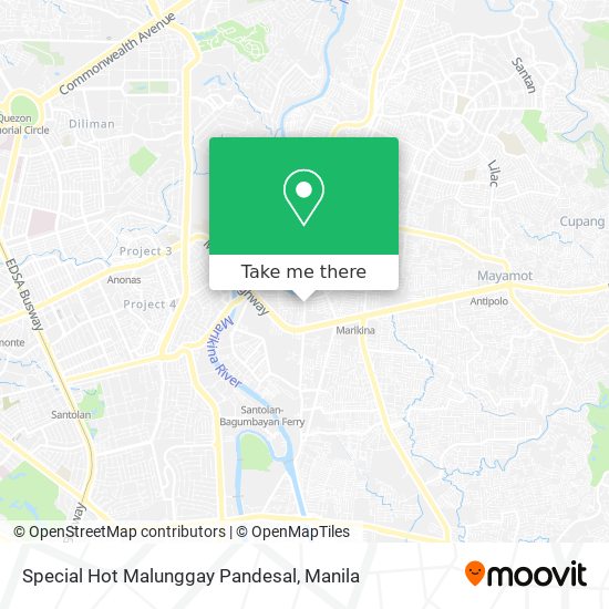 Special Hot Malunggay Pandesal map