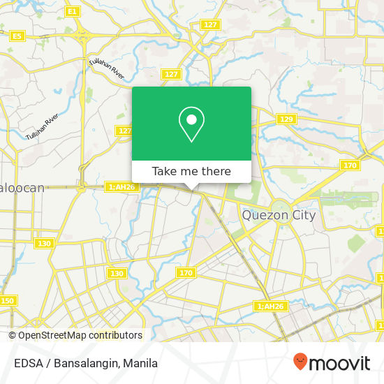 EDSA / Bansalangin map