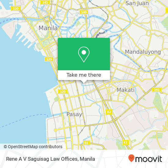 Rene A V Saguisag Law Offices map