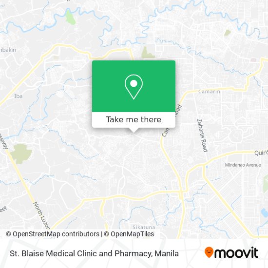 St. Blaise Medical Clinic and Pharmacy map