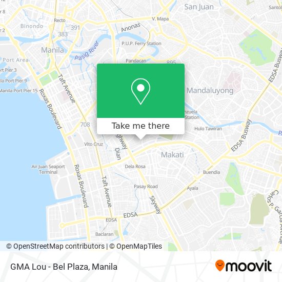 GMA Lou - Bel Plaza map