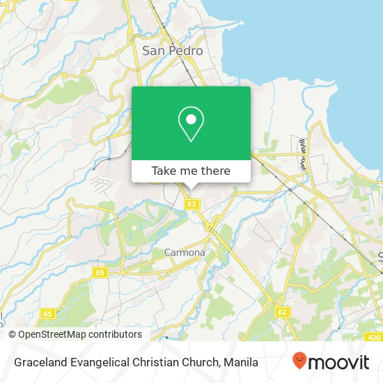 Graceland Evangelical Christian Church map