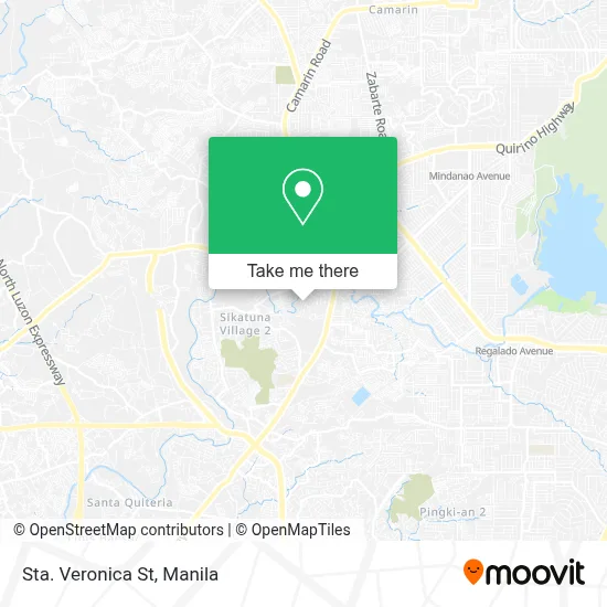 Sta. Veronica St map