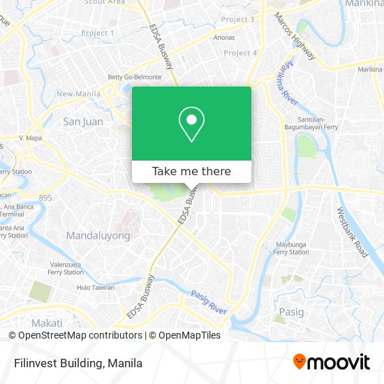Filinvest Building map