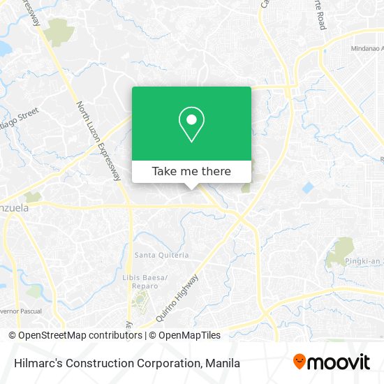 Hilmarc's Construction Corporation map