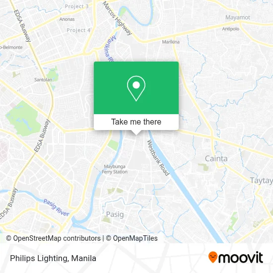 Philips Lighting map