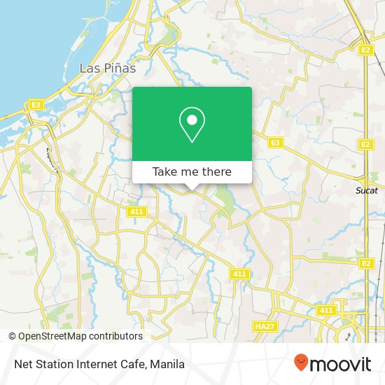 Net Station Internet Cafe map