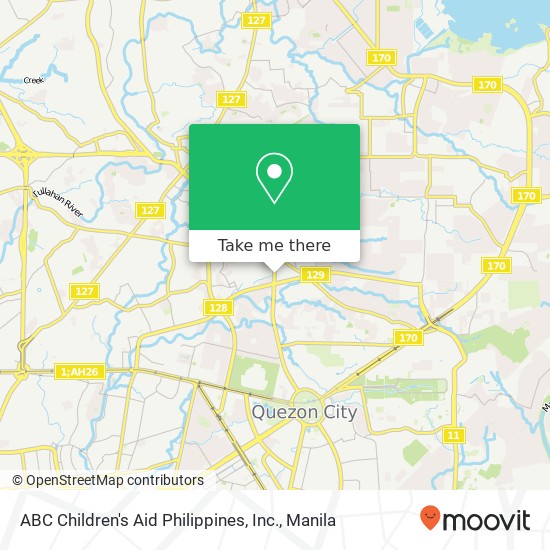 ABC Children's Aid Philippines, Inc. map