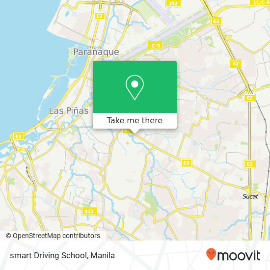smart Driving School map