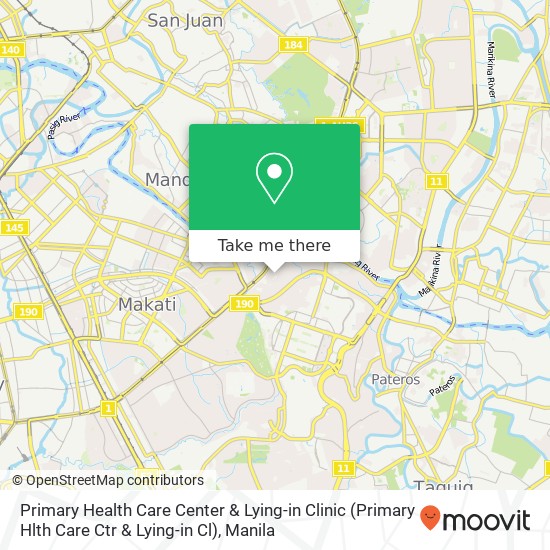 Primary Health Care Center & Lying-in Clinic (Primary Hlth Care Ctr & Lying-in Cl) map