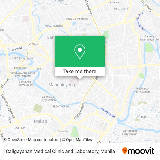 Caligayahan Medical Clinic and Laboratory map