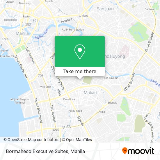 Bormaheco Executive Suites map
