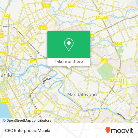 CRC Enterprises map