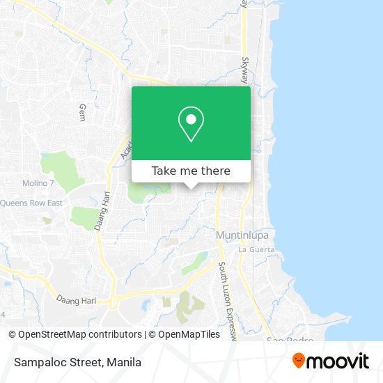 Sampaloc Street map