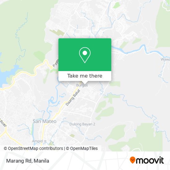 Marang Rd map