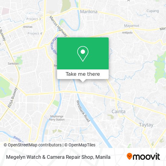 Megelyn Watch & Camera Repair Shop map