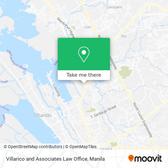 Villarico and Associates Law Office map