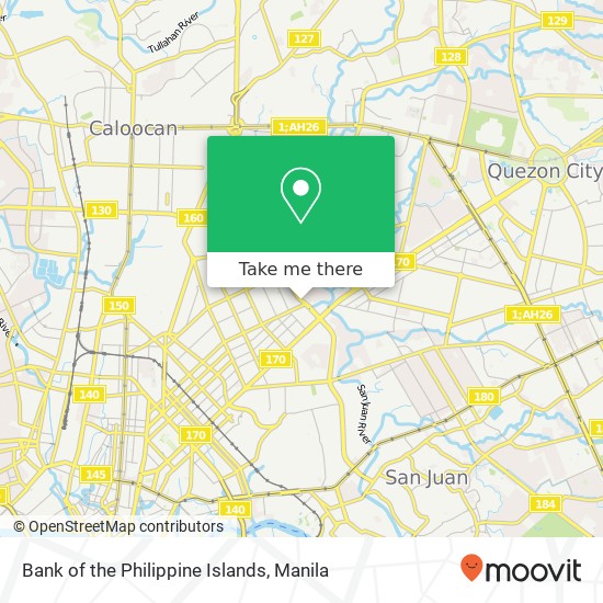 Bank of the Philippine Islands map