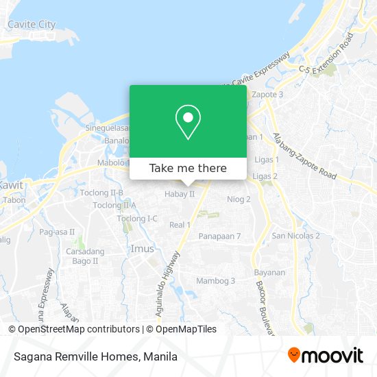 Sagana Remville Homes map