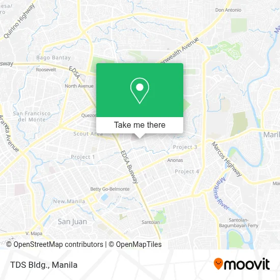 TDS Bldg. map