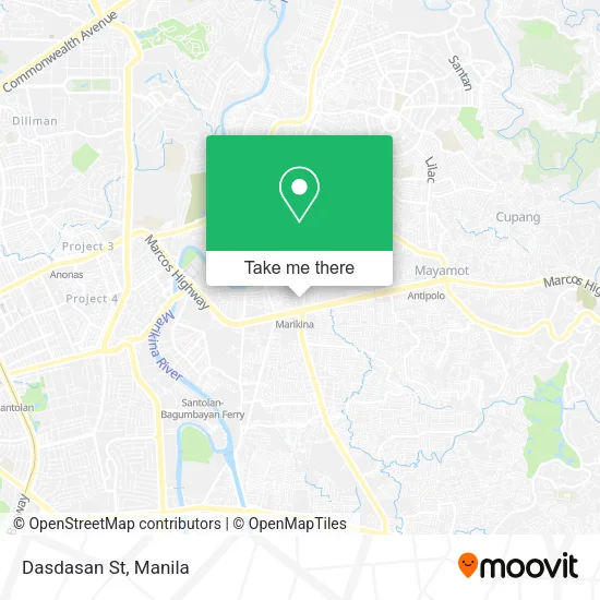 Dasdasan St map