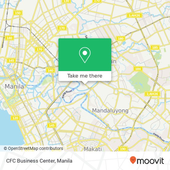 CFC Business Center map