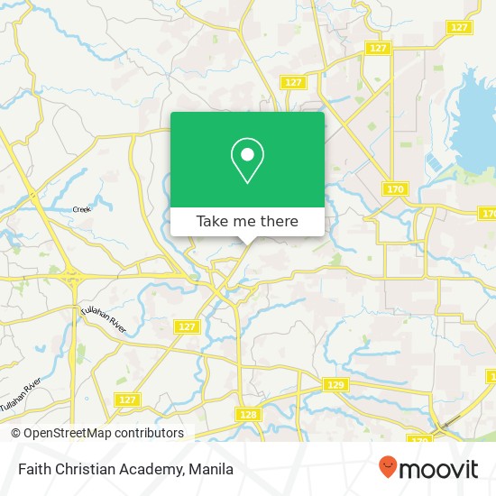 Faith Christian Academy map