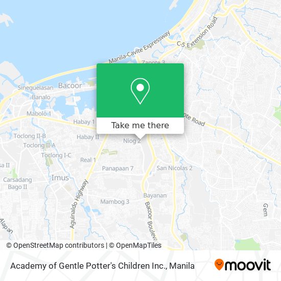 Academy of Gentle Potter's Children Inc. map