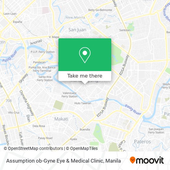 How To Get To Assumption Ob Gyne Eye Medical Clinic In Mandaluyong By Bus Or Train