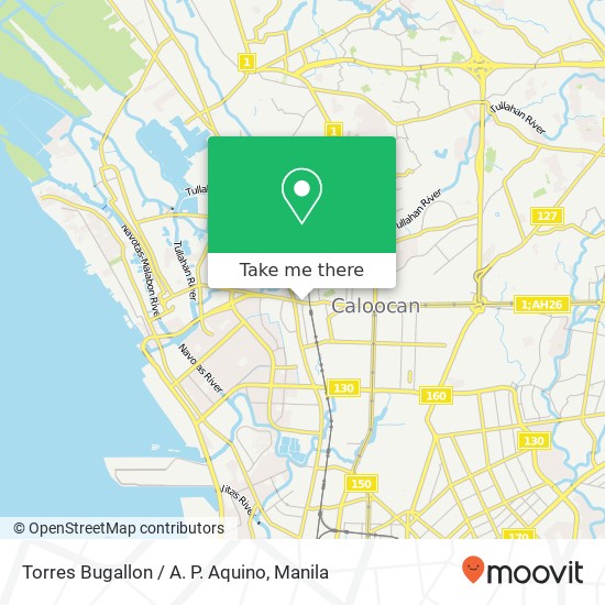 Torres Bugallon / A. P. Aquino map