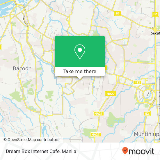 Dream Box Internet Cafe map