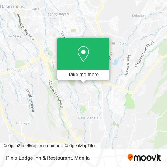Piela Lodge Inn & Restaurant map