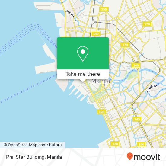 Phil Star Building map