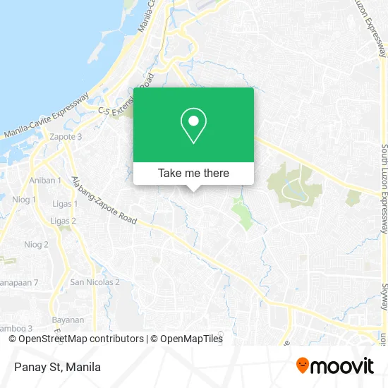 Panay St map