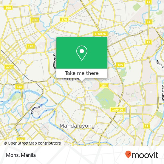 Mons map