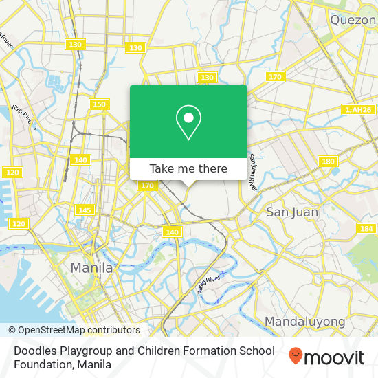 Doodles Playgroup and Children Formation School Foundation map