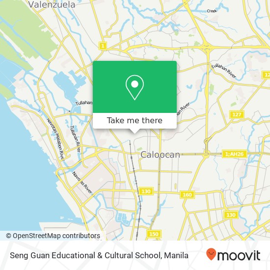 Seng Guan Educational & Cultural School map