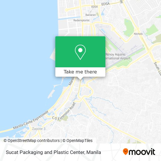 Sucat Packaging and Plastic Center map
