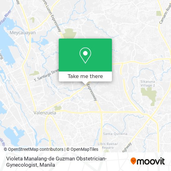 Violeta Manalang-de Guzman Obstetrician-Gynecologist map