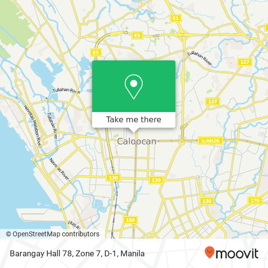 Barangay Hall 78, Zone 7, D-1 map