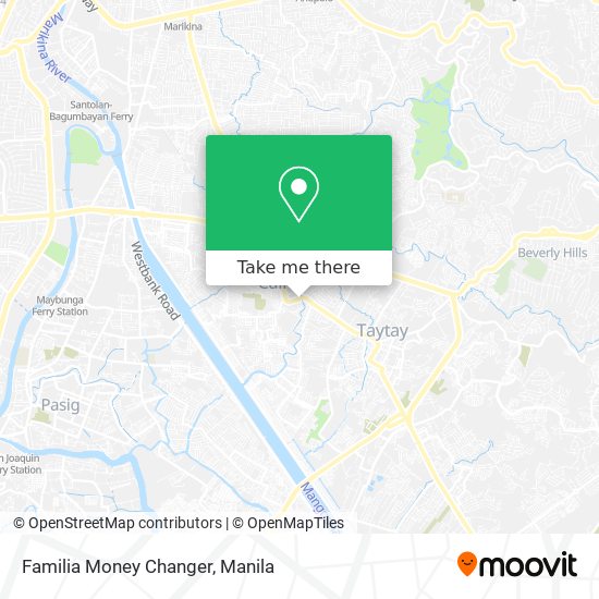 Familia Money Changer map