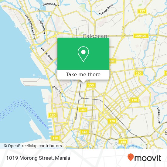1019 Morong Street map