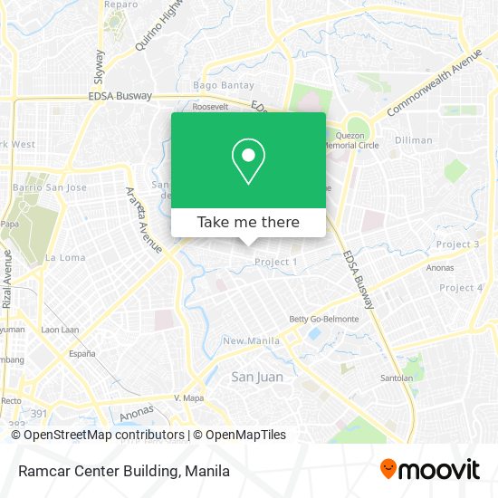 Ramcar Center Building map