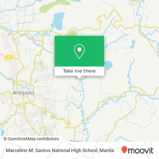 Marcelino M. Santos National High School map