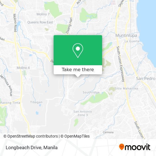 Longbeach Drive map