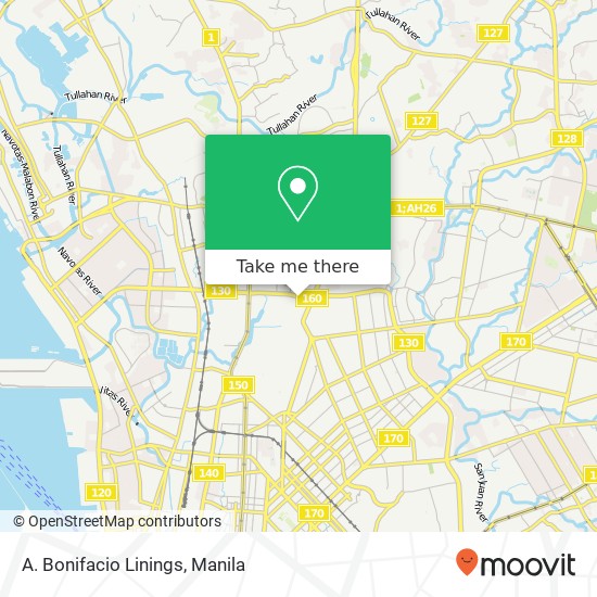 A. Bonifacio Linings map